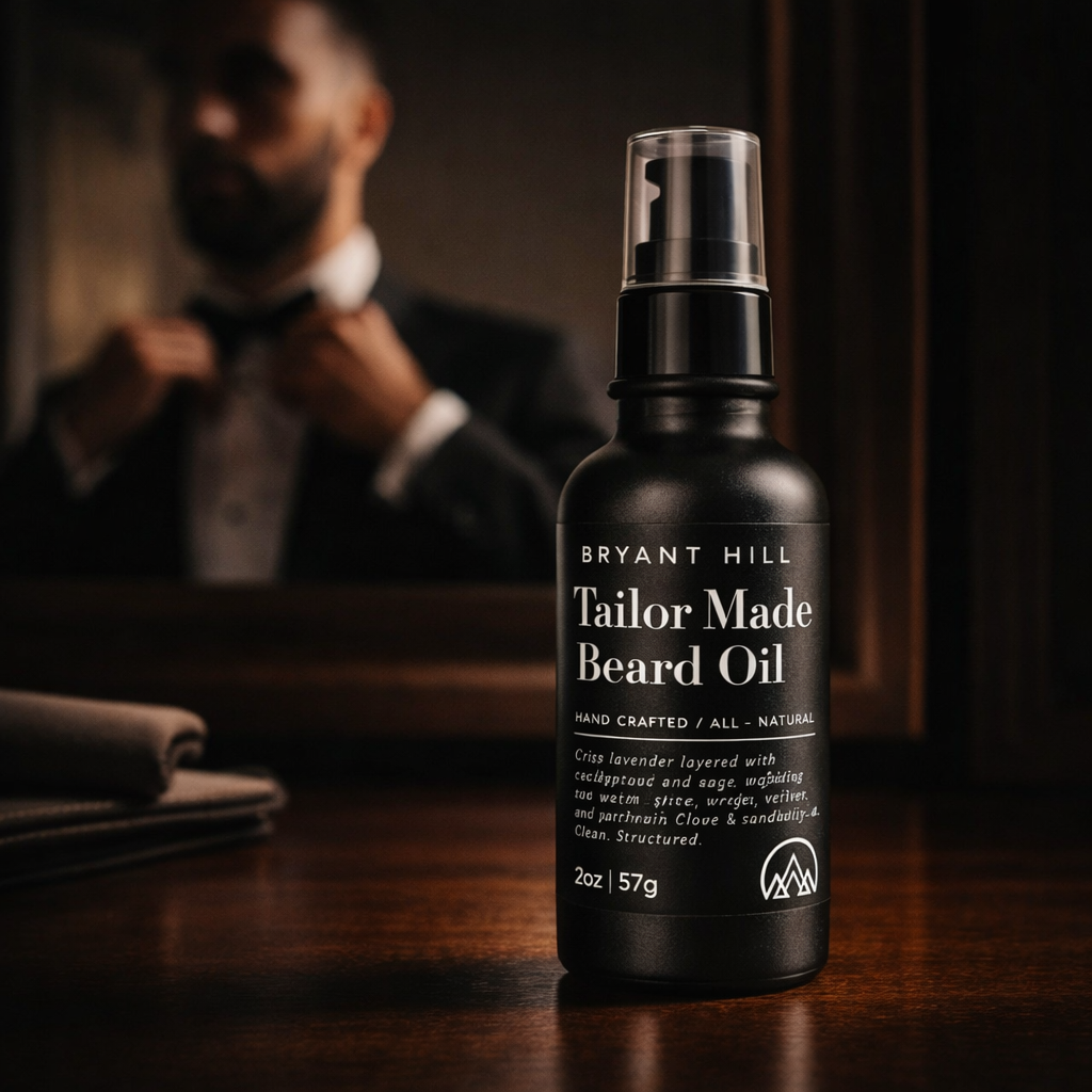 Tailor Made Luxury All Natural Beard Oil for Soft, Healthy Beards