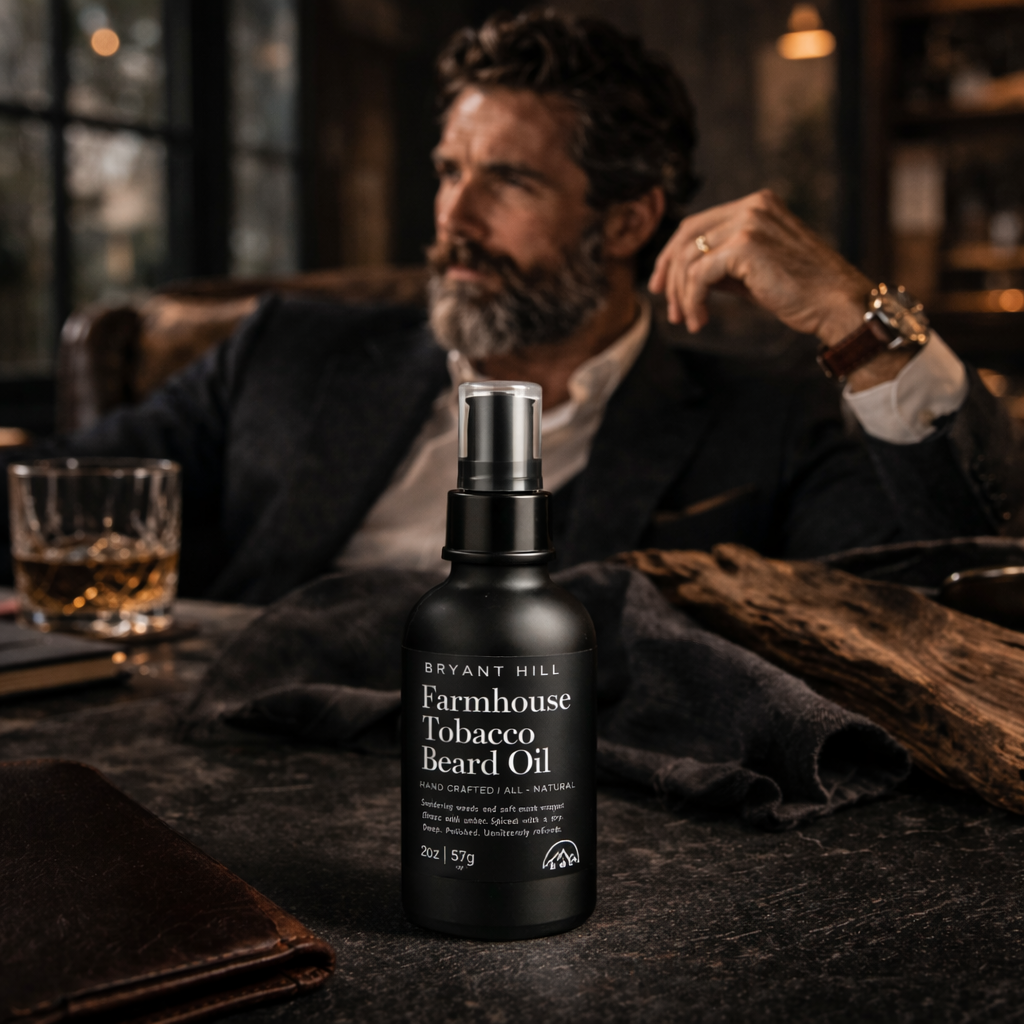 Farmhouse Tobacco - Natural Beard Oil for Sensitive Skin