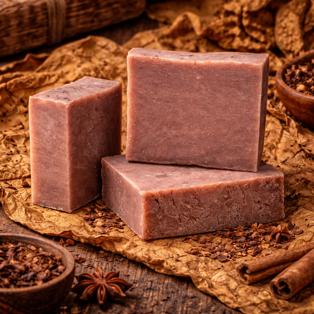 Farmhouse Tobacco Soap for Men – Handmade and Luxurious
