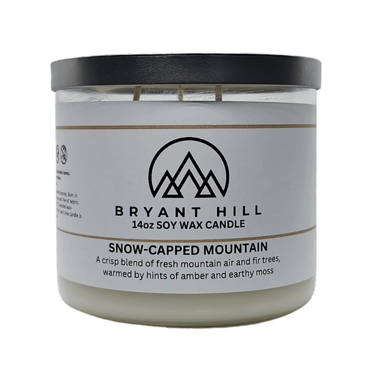 Snow Capped Mountain Pure Soy Candle