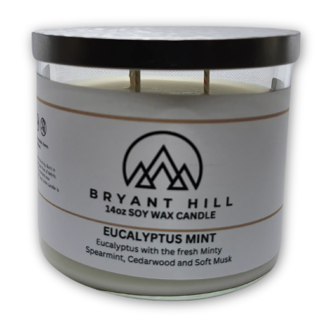 Bryant Hill 14oz 3-Wick Soy Candles