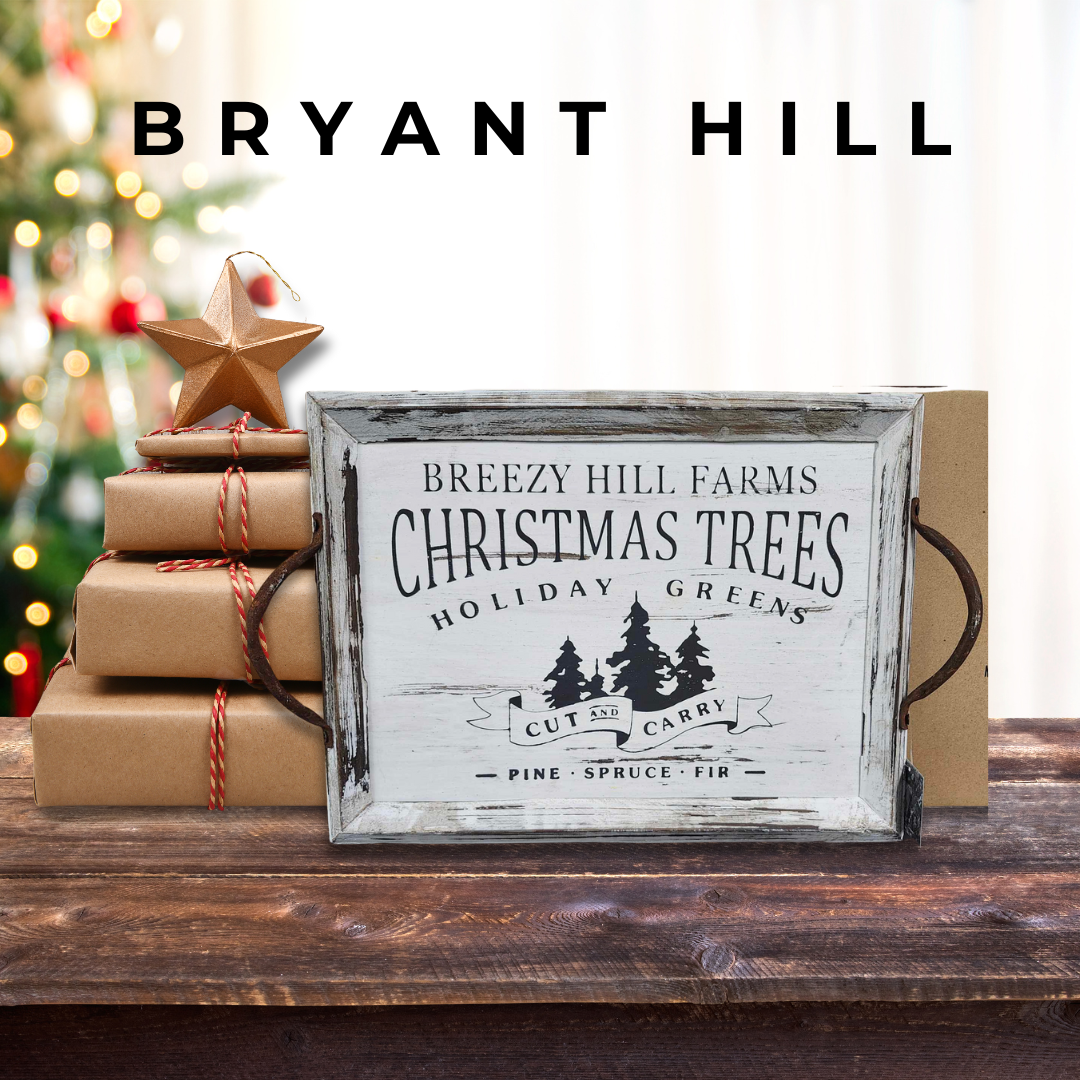 Breezy Hill Farms Christmas Tray