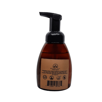 Bryant Hill All-Natural Hand Soap in Citrus Grove made with vegan ingredients and a clean citrus scent for sensitive skin