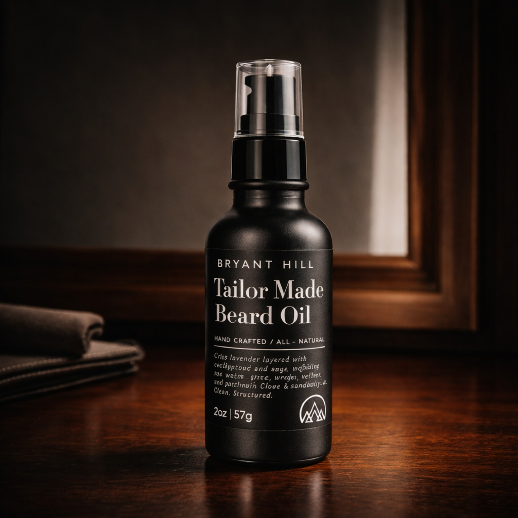 Tailor Made Luxury All Natural Beard Oil for Soft, Healthy Beards
