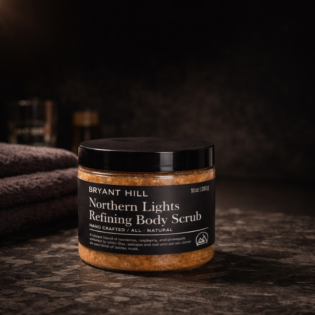 Northern Lights Sugar Scrub All Natural Exfoliating And Hydrating Scrub