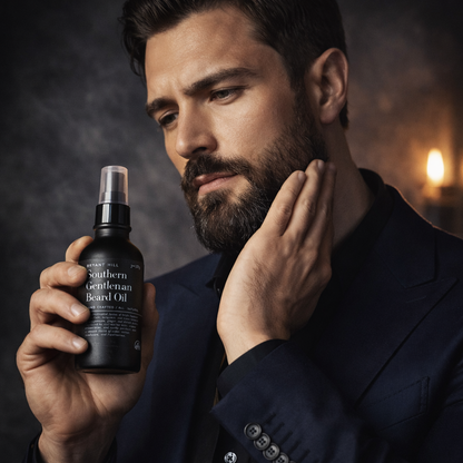 Southern Gentleman Beard Oil for Sensitive Skin | All-Natural Beard Oil – Bryant Hill