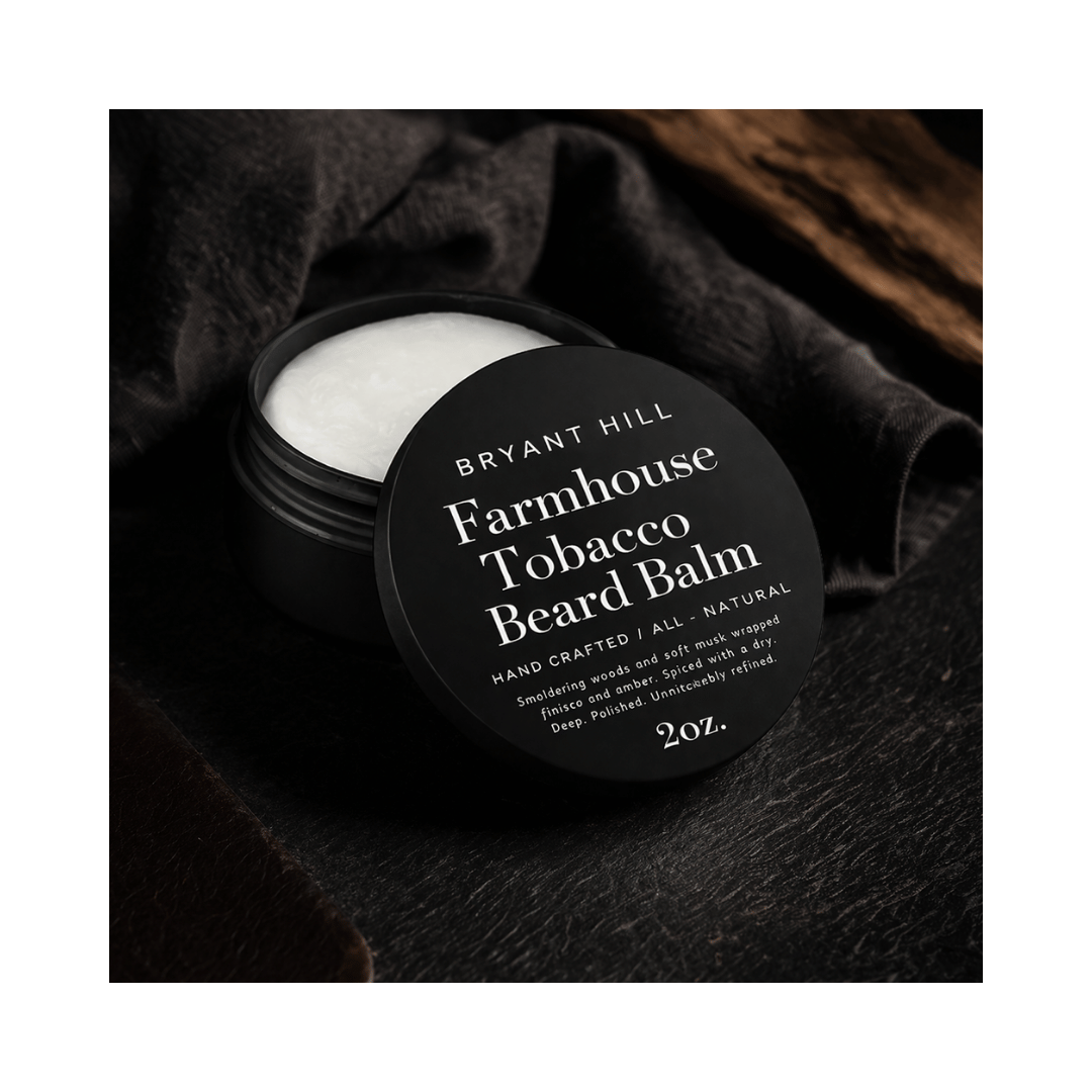 Farmhouse Tobacco Beard Balm All-Natural Conditioning & Styling