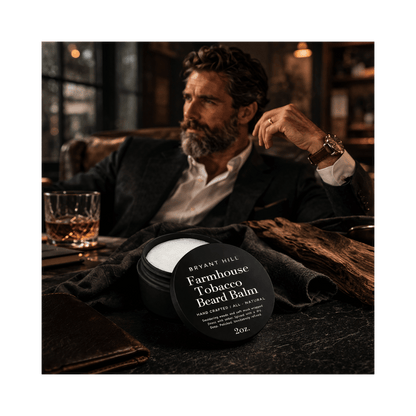 Farmhouse Tobacco Beard Balm All-Natural Conditioning & Styling