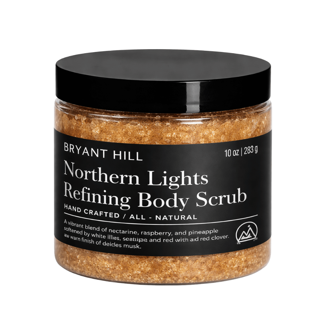 Northern Lights Sugar Scrub All Natural Exfoliating And Hydrating Scrub