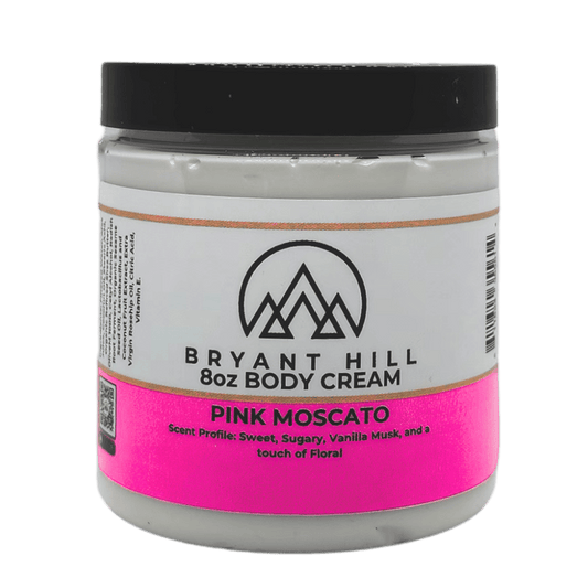 BRYANT HILL PINK MOSCATO BODY CREAM ALL NATURAL SENSITIVE SKIN SAFE