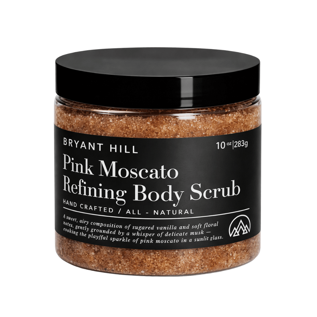 Pink Moscato Sugar Scrub All Natural Exfoliating And Hydrating Scrub