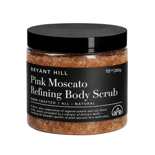 Pink Moscato Sugar Scrub All Natural Exfoliating And Hydrating Scrub
