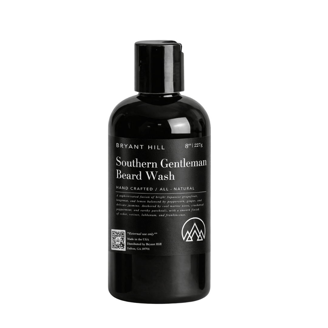 Southern Gentleman Beard Wash All Natural Beard Wash Gentle, Non Stripping and Effective Beard Cleanser