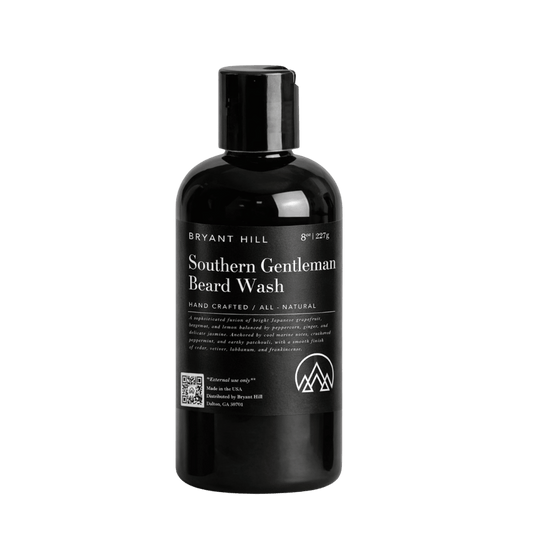Southern Gentleman Beard Wash All Natural Beard Wash Gentle, Non Stripping and Effective Beard Cleanser