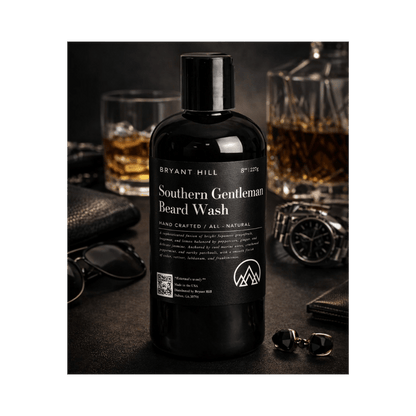 Southern Gentleman Beard Wash All Natural Beard Wash Gentle, Non Stripping and Effective Beard Cleanser