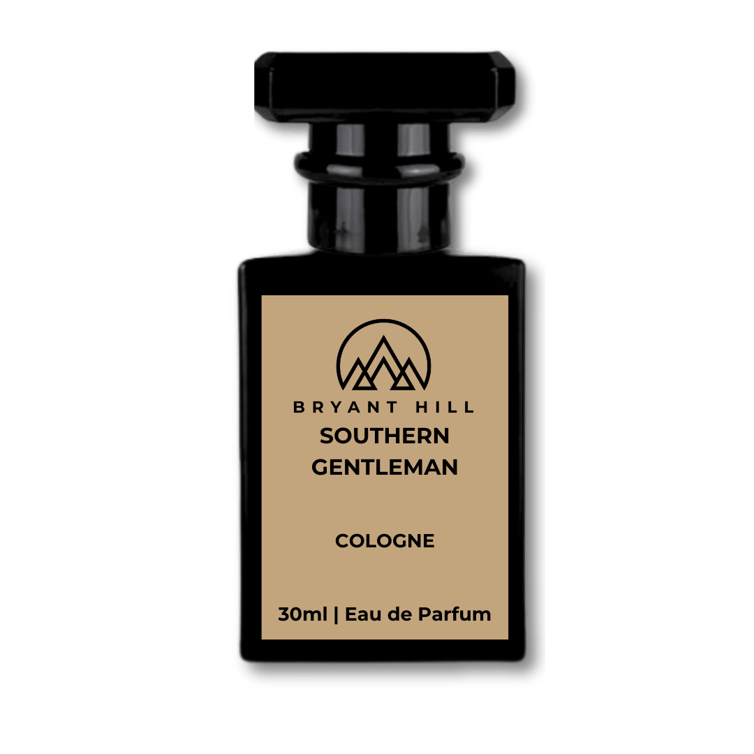 Bryant Hill Cologne in Southern Gentleman paraben free and a clean scent for sensitive skin