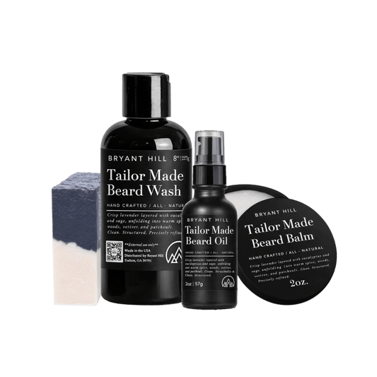 Tailor Made Complete All Natural Beard Grooming Kit