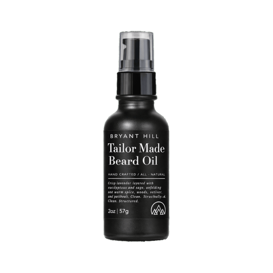 Tailor Made Luxury All Natural Beard Oil for Soft, Healthy Beards