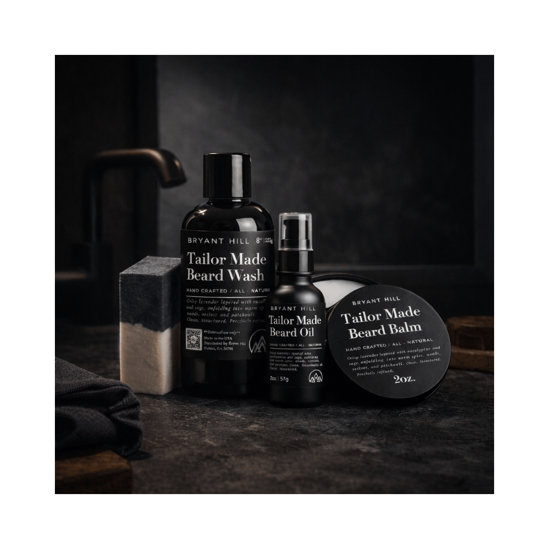 Tailor Made Complete All Natural Beard Grooming Kit
